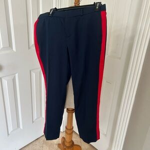 Banana Republic Blue and Red Dress Pants